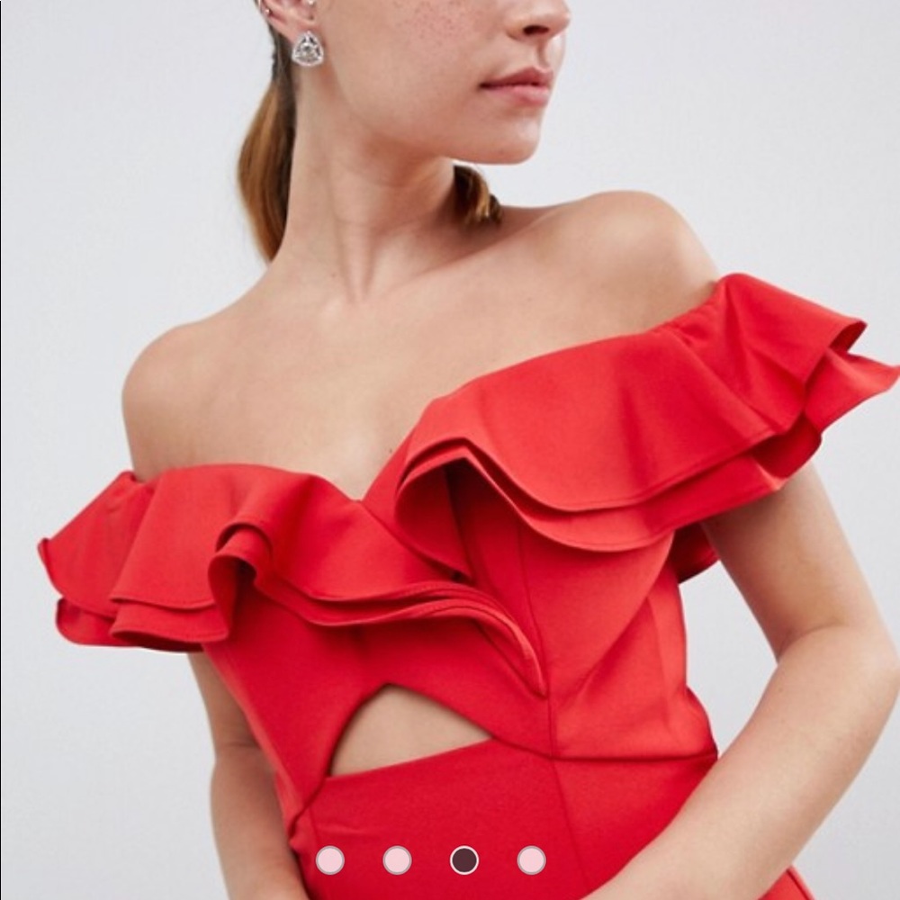 Jarlo Ruffle Maxi Dress